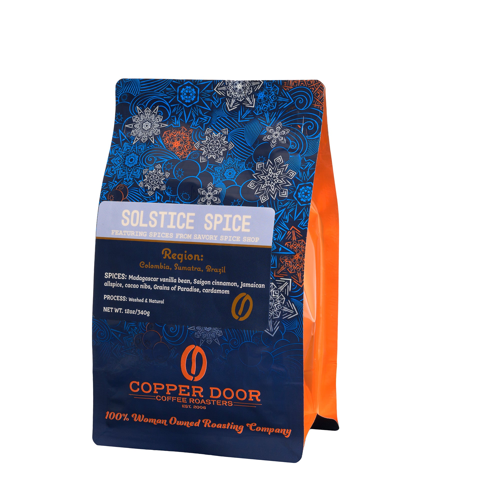 Solstice Spice Holiday Blend – Copper Door Coffee