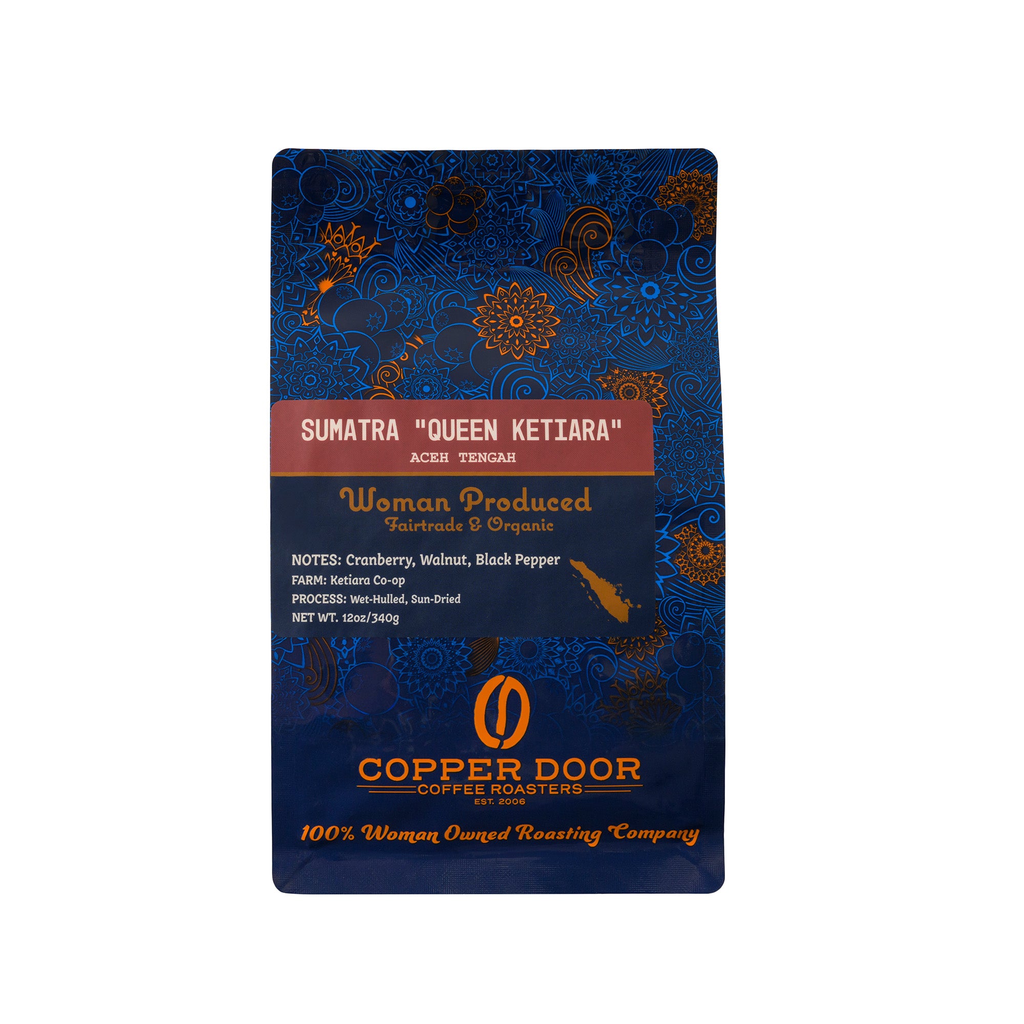 Sumatra Queen Ketiara Coffee – Copper Door Coffee
