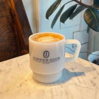 Milk Glass Mug