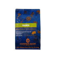 Rawanda Coffee Beans with tasting notes of brown sugar, green grape and pear from Copper Door Coffee Roasters. 