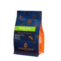 Costa Rica Coffee Beans with tasting notes of Pistachio, Red Apple & Graham Cracker from Copper Door Coffee Roasters.