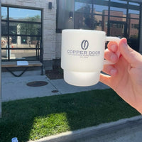 Milk Glass Mug