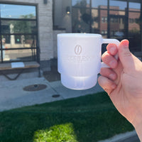 Milk Glass Mug