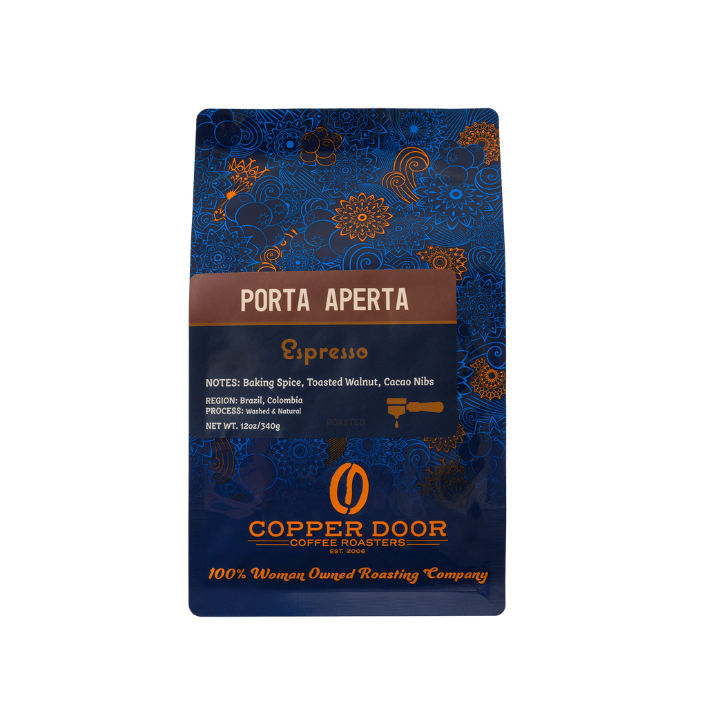 コーヒー Maururu Porta Aperta Espresso Blend – Copper Door Coffee