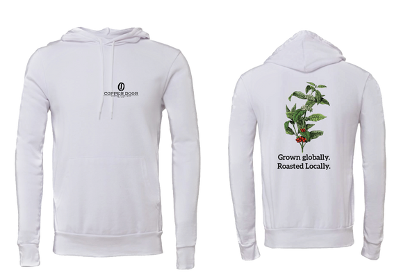 Grown Globally Roasted Locally Hoodie